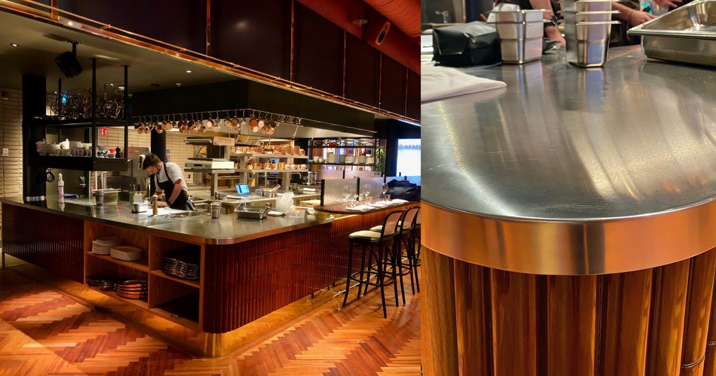 Perfecta Storkök Brasserie Astoria Haglund Industri vinkyl