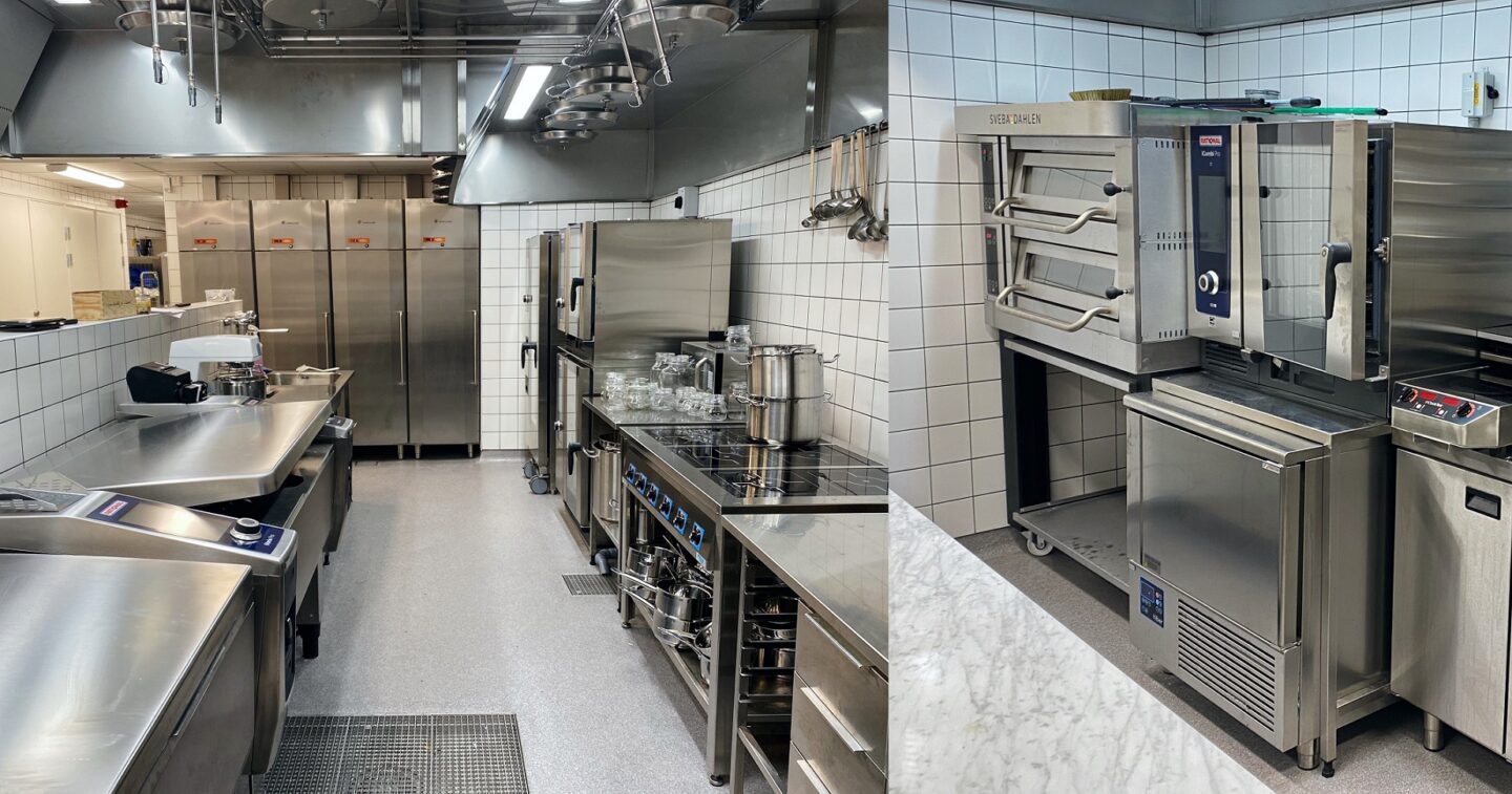 Perfecta Storkök Brasserie Astoria Sveba Dahlen pizzaugn