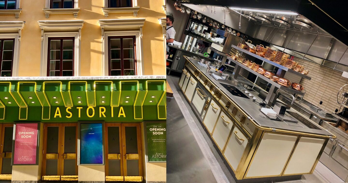 Perfecta Storkök Brasserie Astoria Marrone