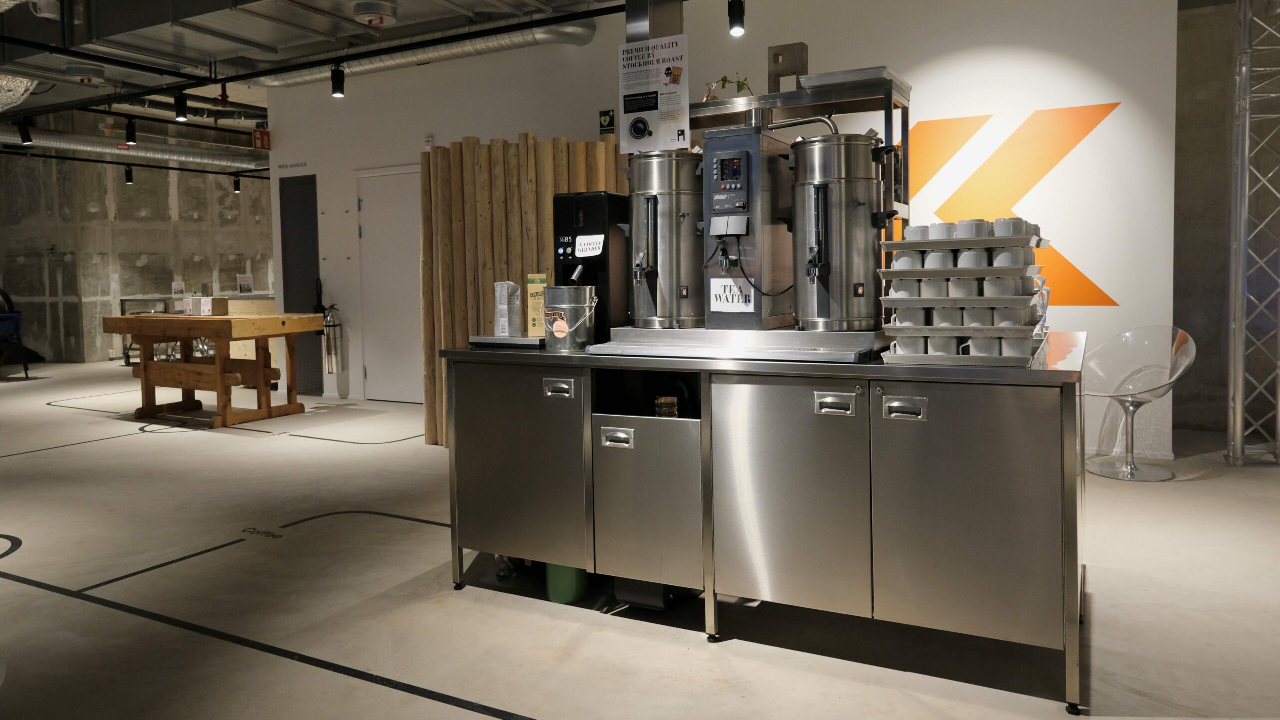 A House Sickla kaffestation