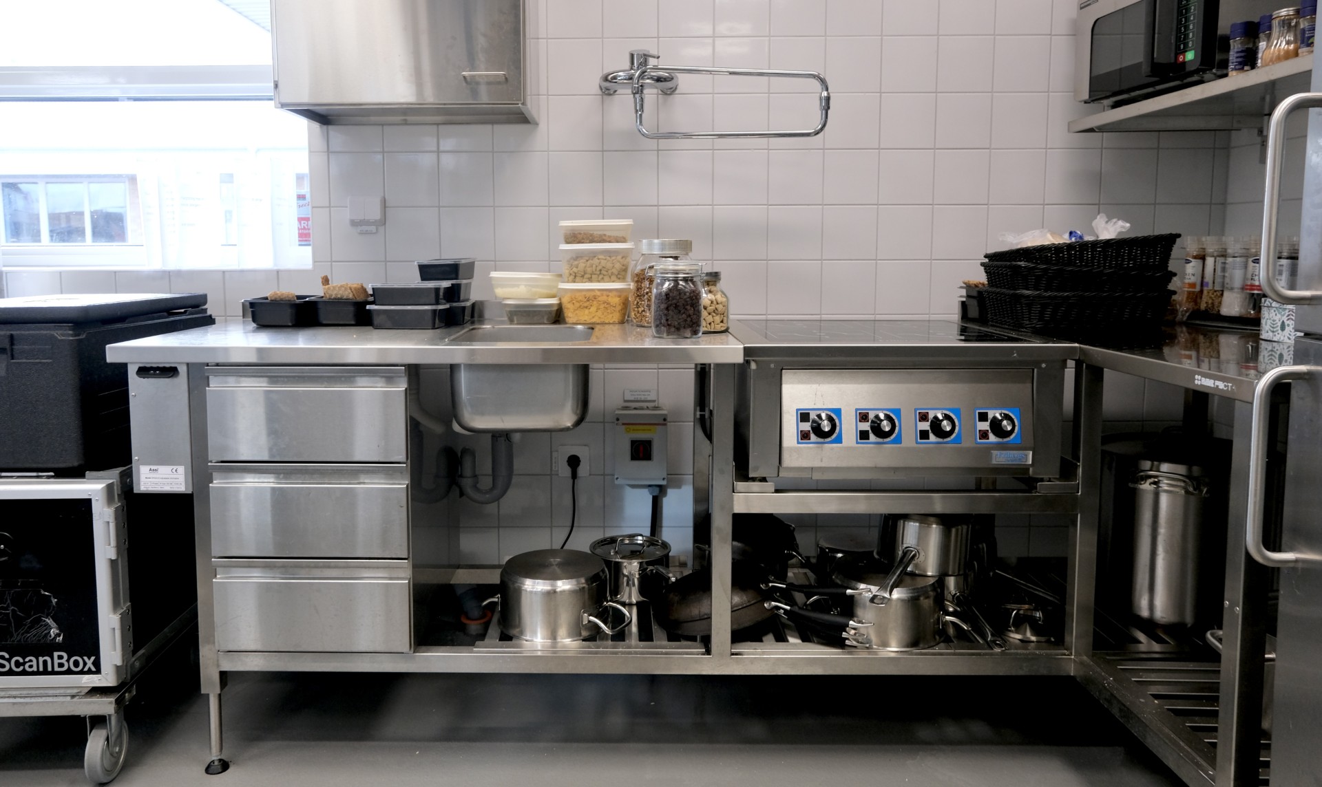 Köket på Vittra Kungshagen