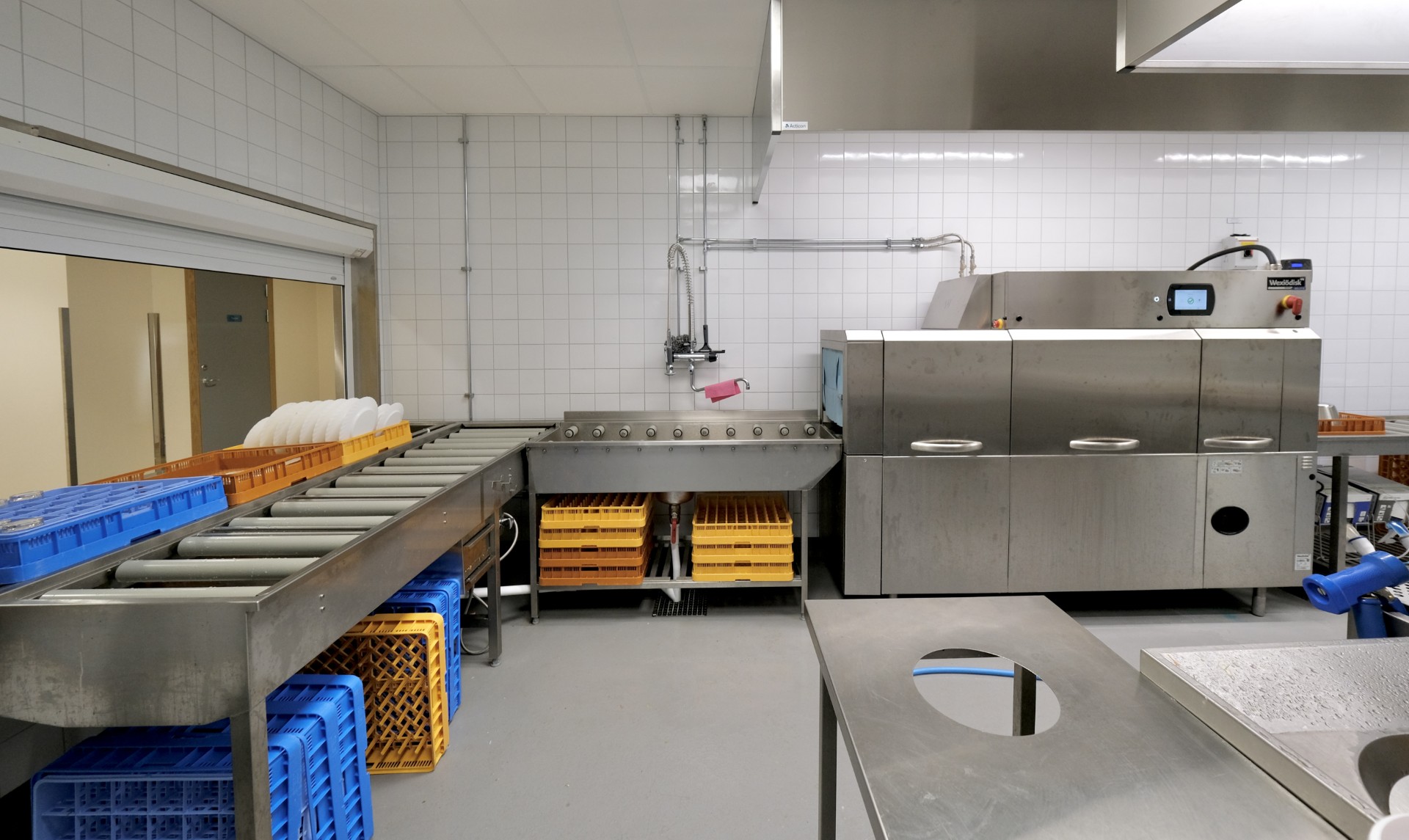 Diskrum med tunneldisk på Vittra Kungshagen
