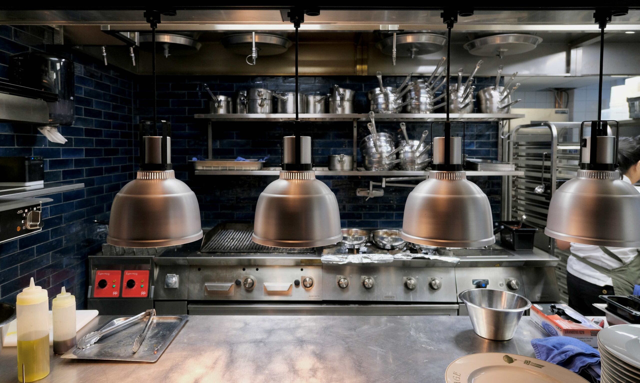 Kökslucka rostfri resaturangkök