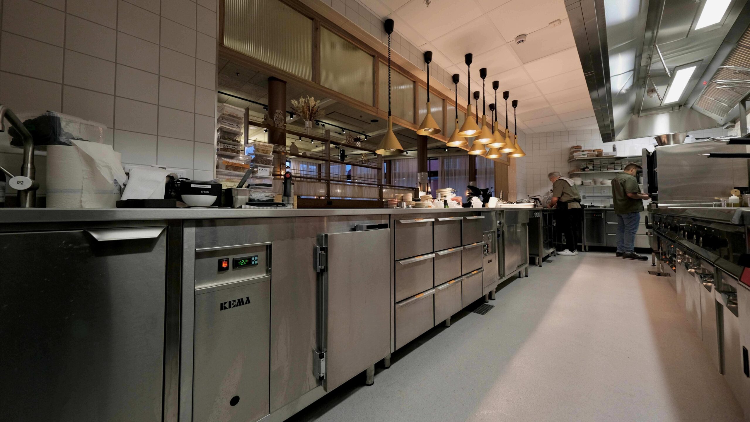 Rostfritt restaurangkök