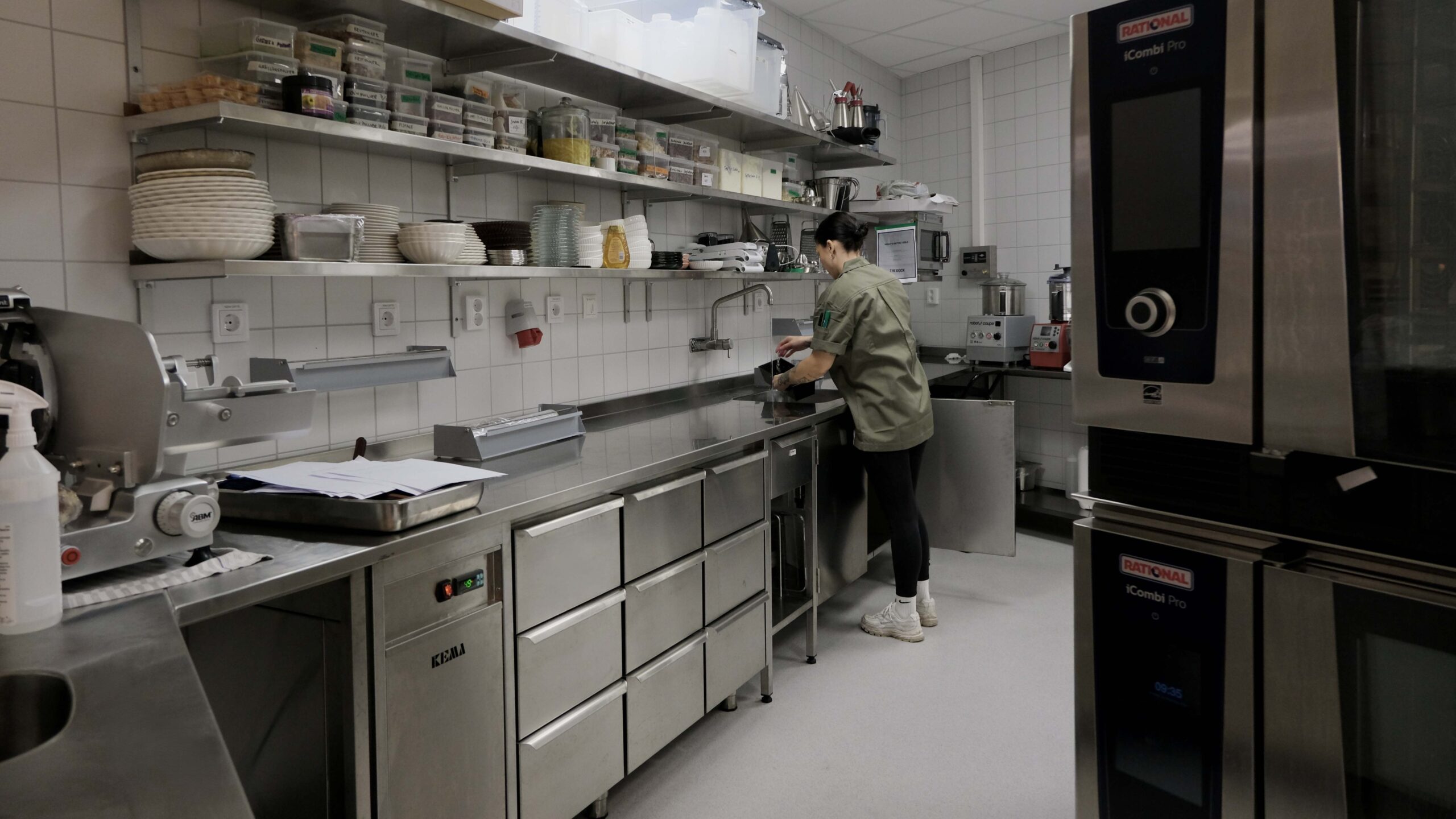 Professionellt restaurangkök