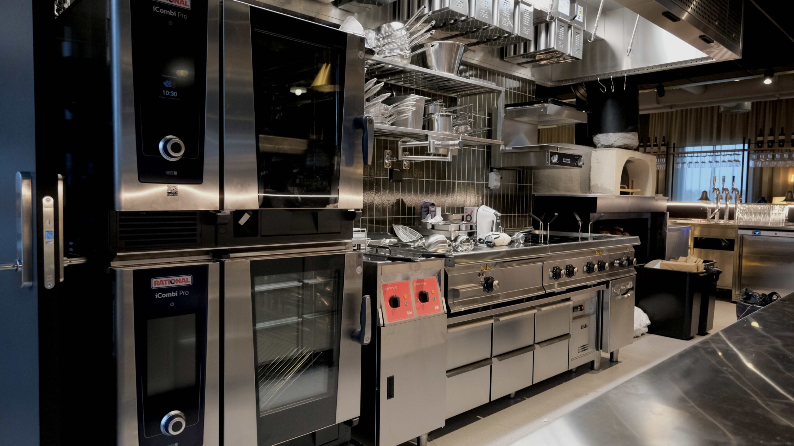 Rostfritt restaurangkök