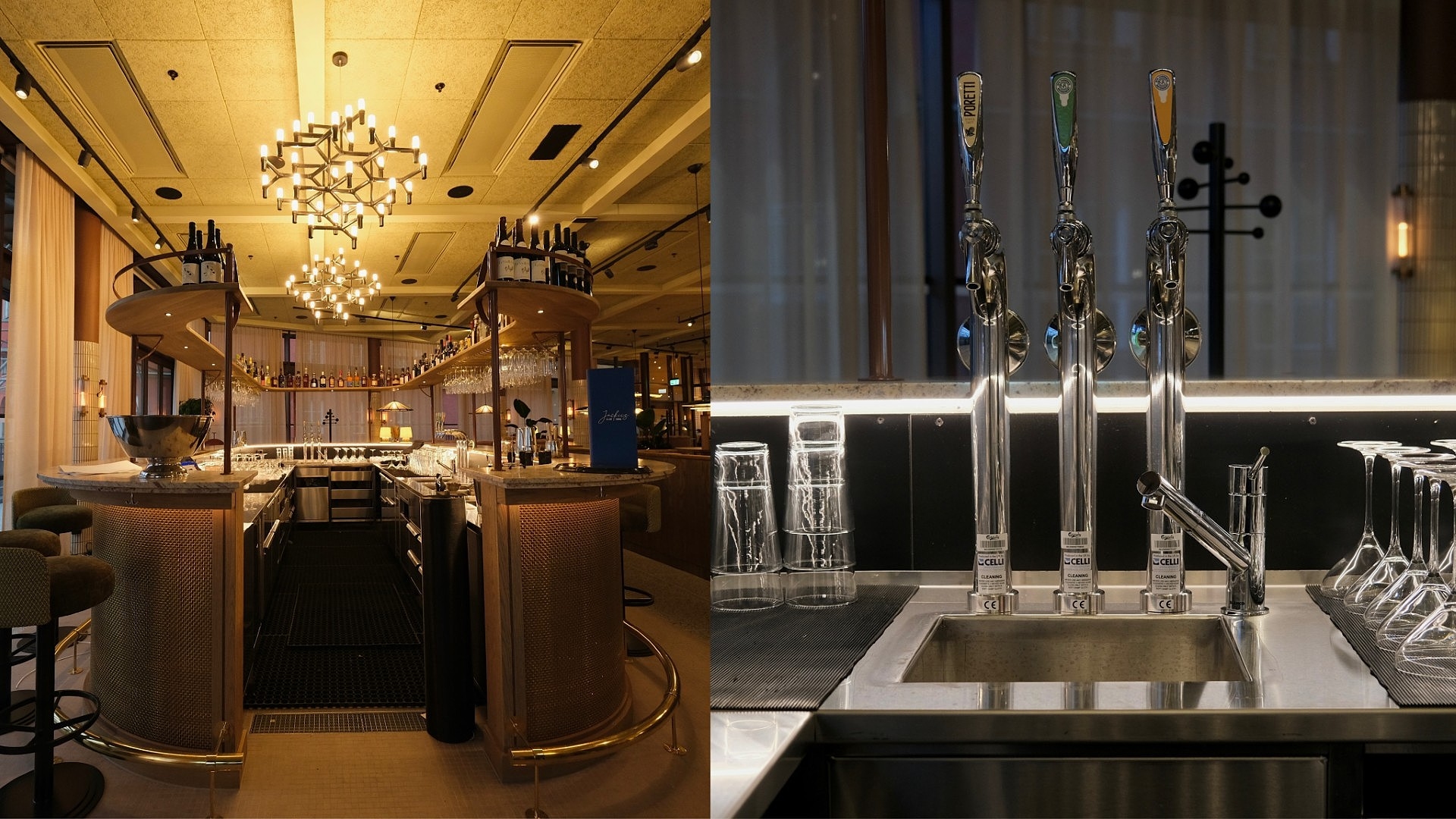 Rostfri barinredning The Dock Hotel