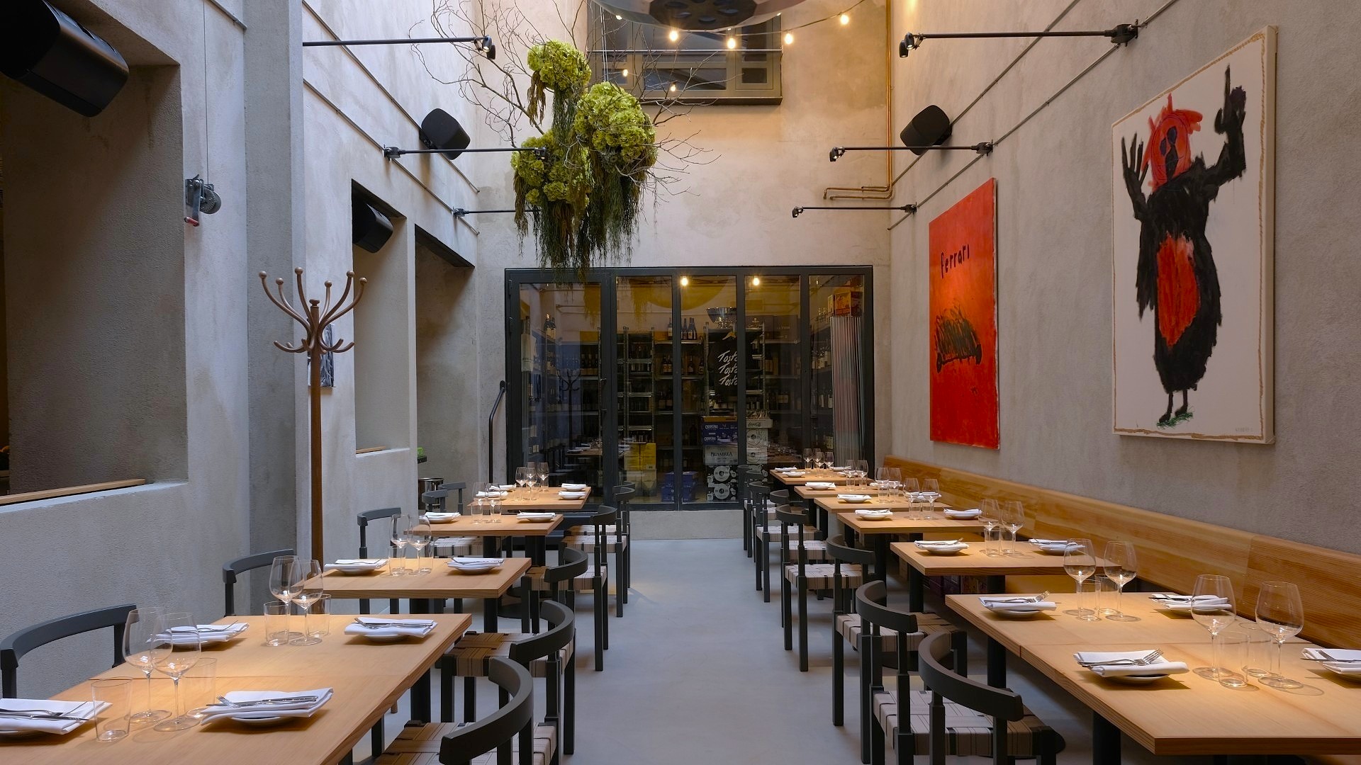 Tosto matsal och vinrum