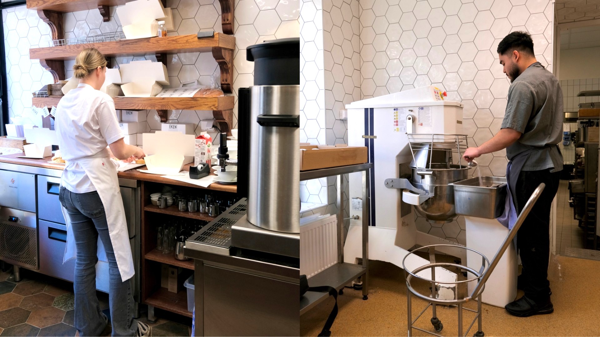 Bageri blandningsmaskin Agrenco