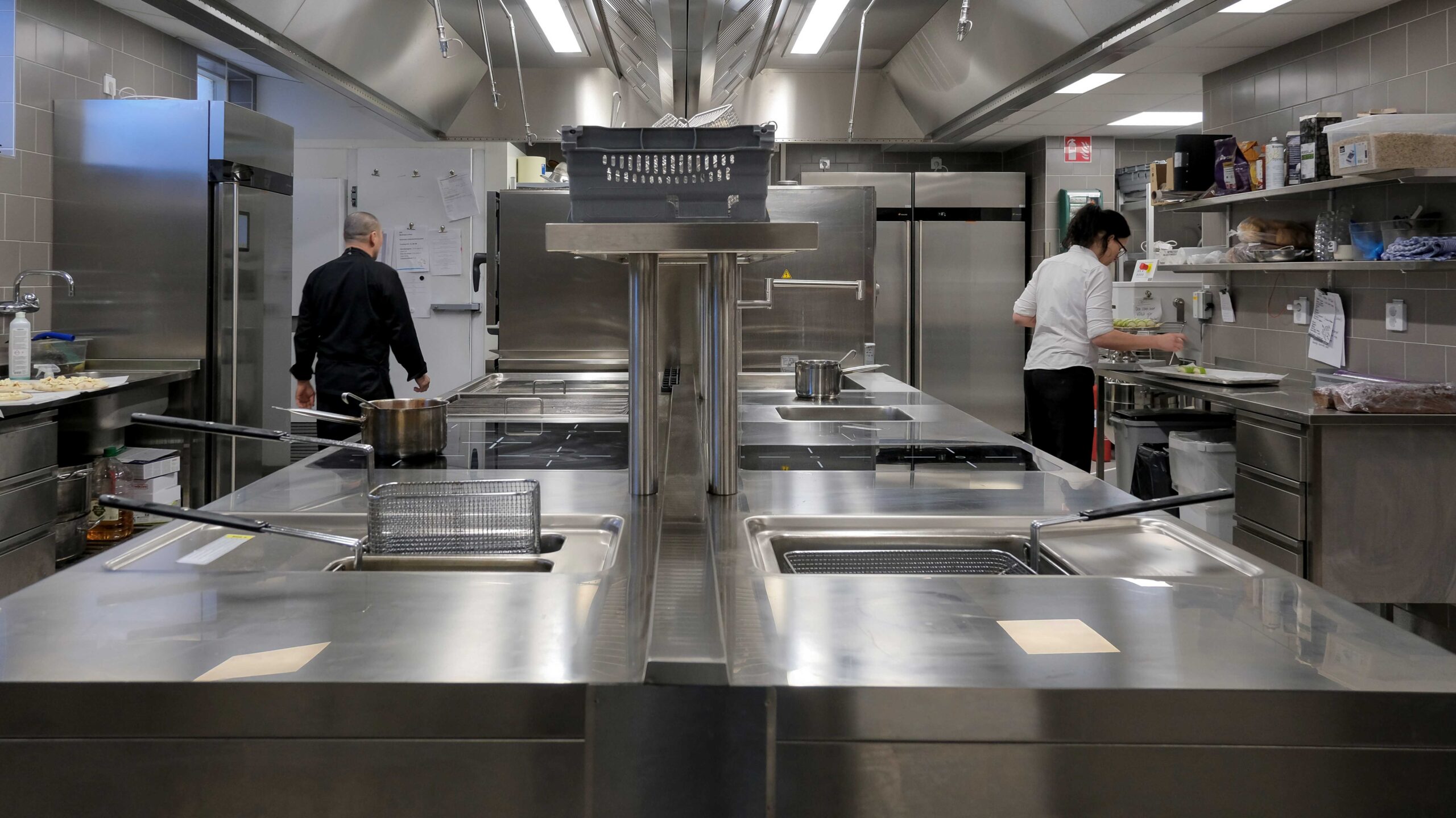 Restaurangkök rostfritt