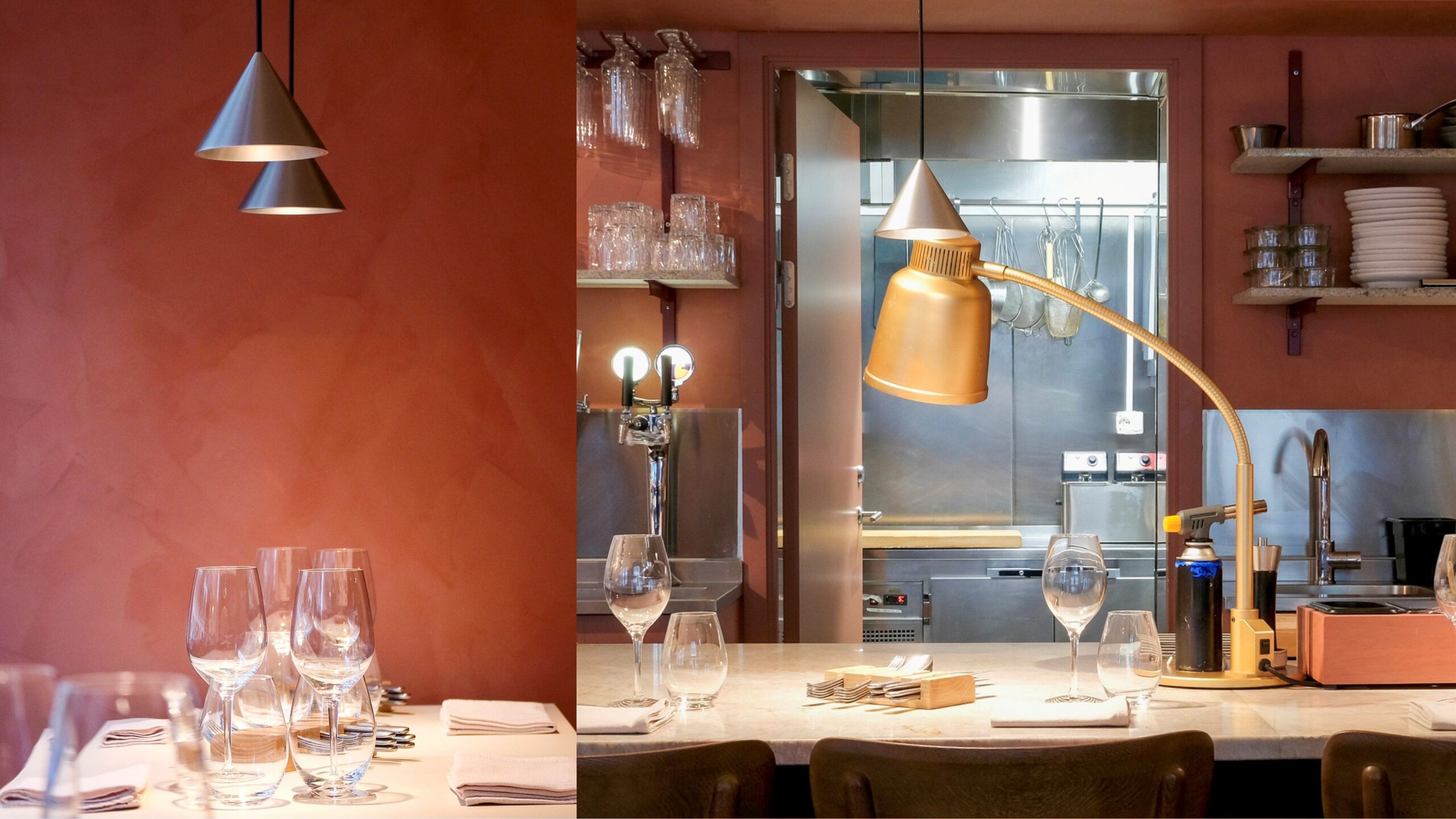 Öppet restaurangkök