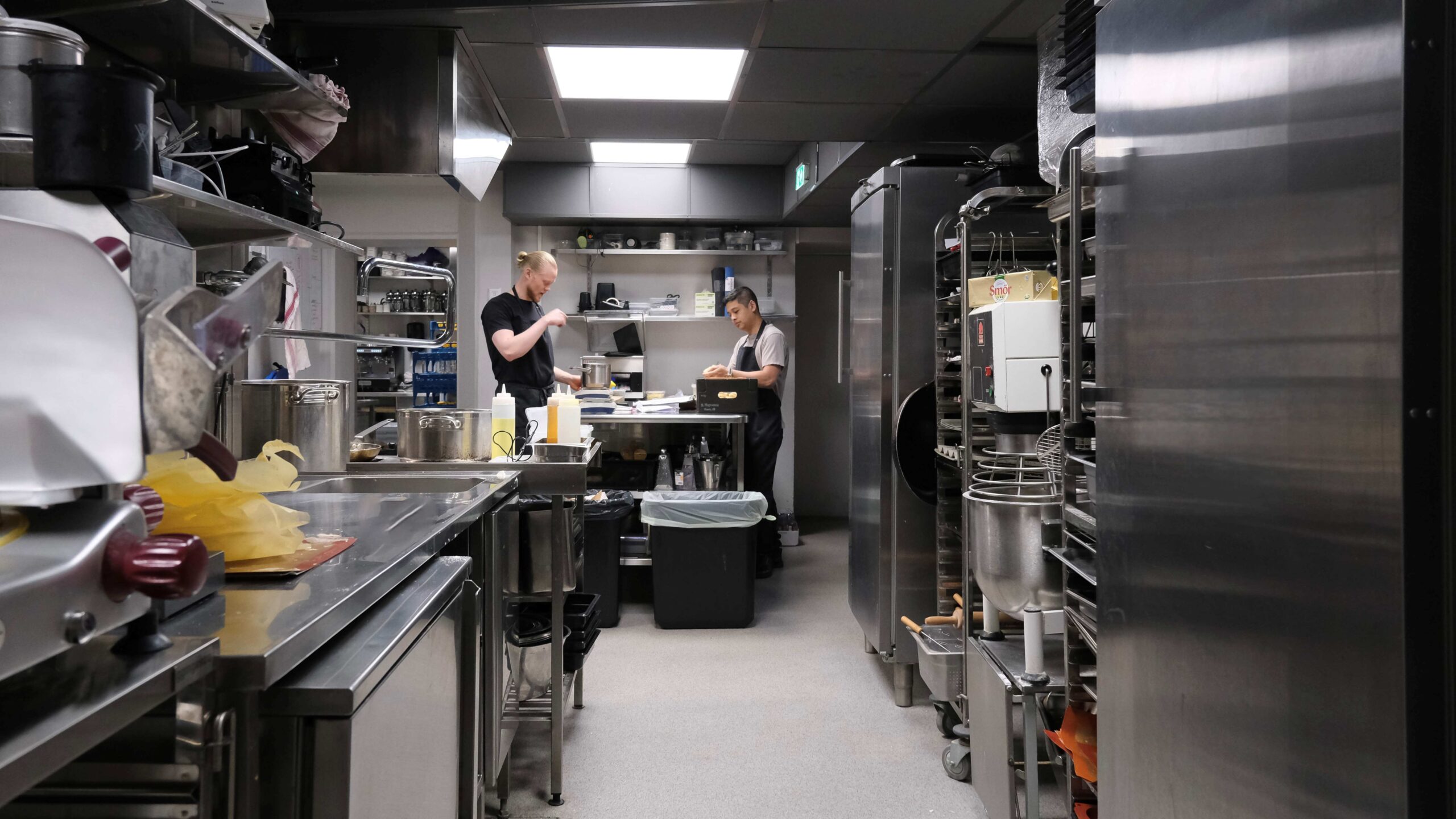 Rostfritt restaurangkök