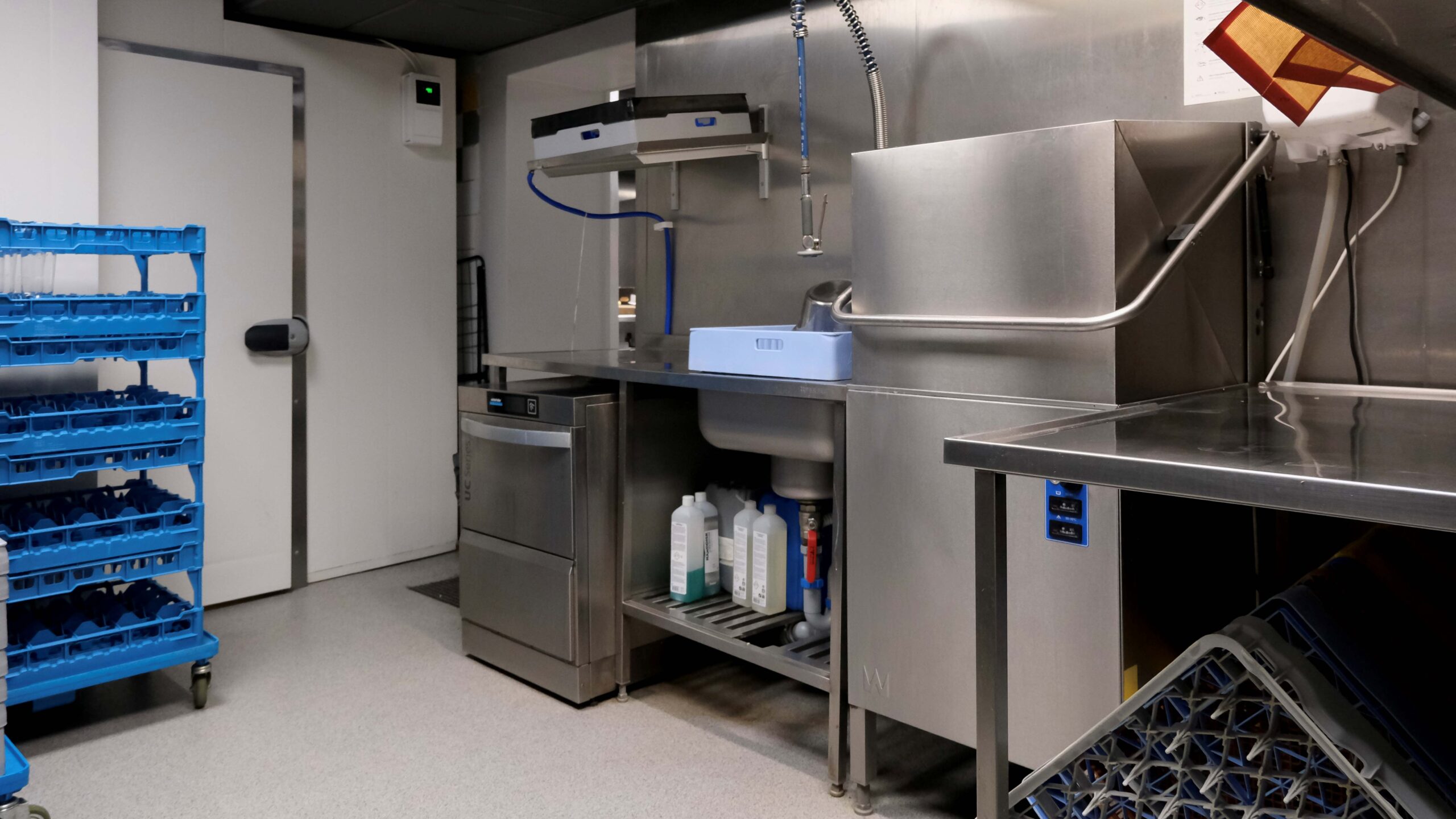 Rostfritt restaurangkök