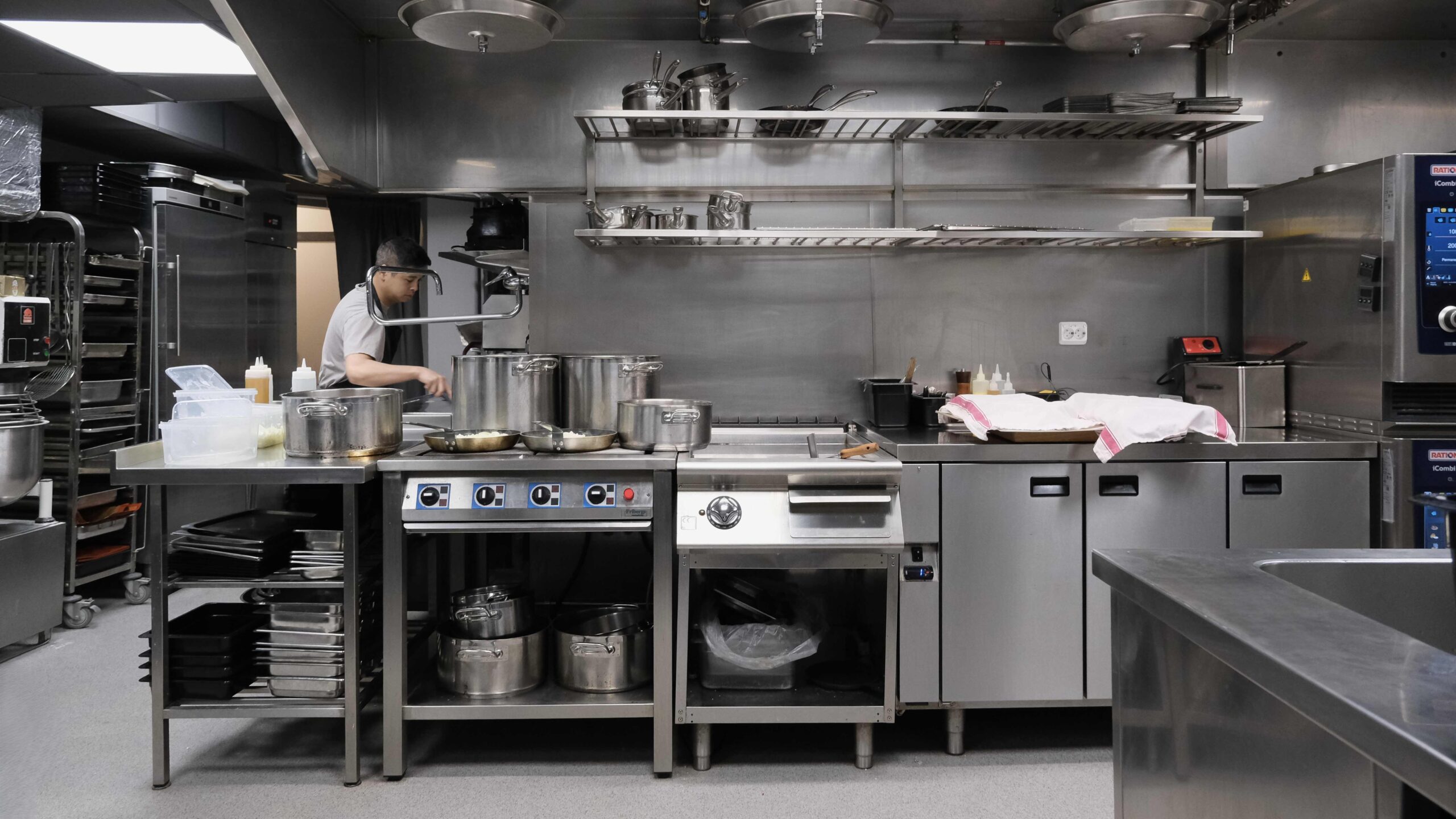 Rostfritt restaurangkök