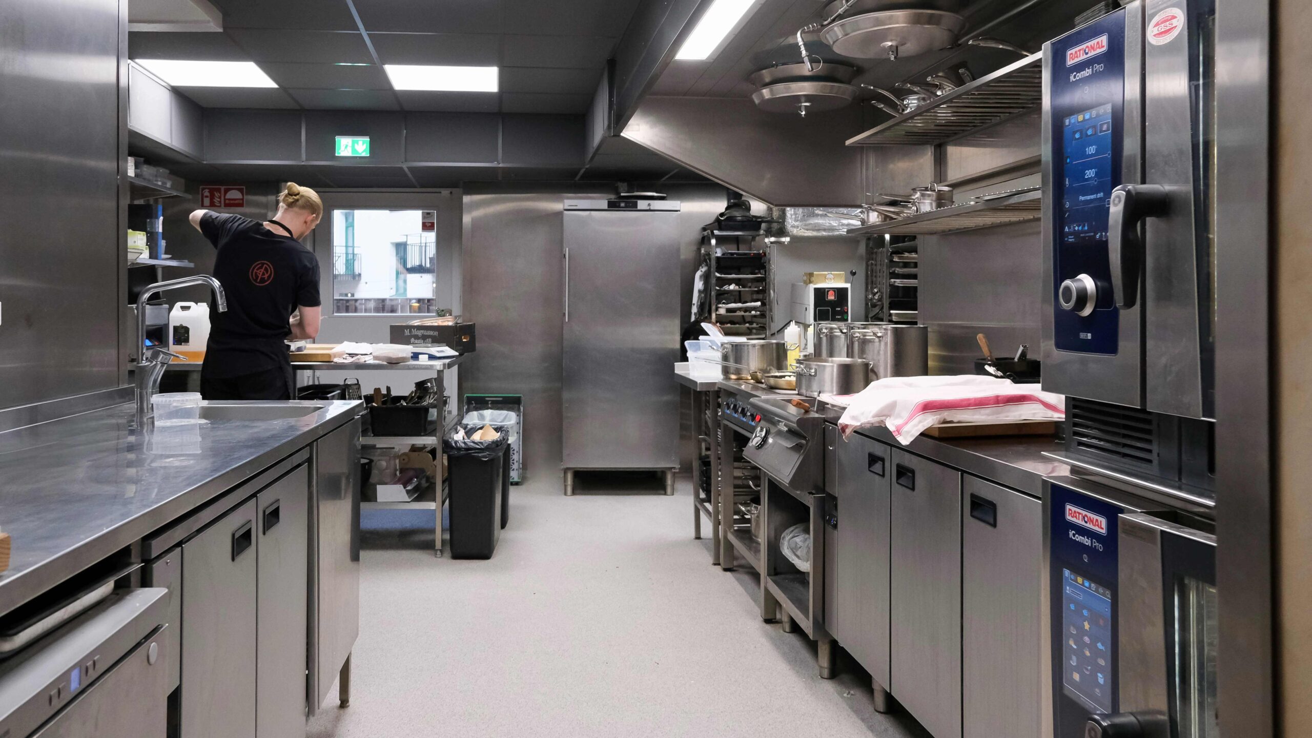 Rostfritt restaurangkök