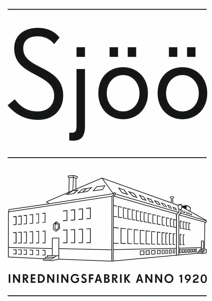 Sjöö loggo svart stor