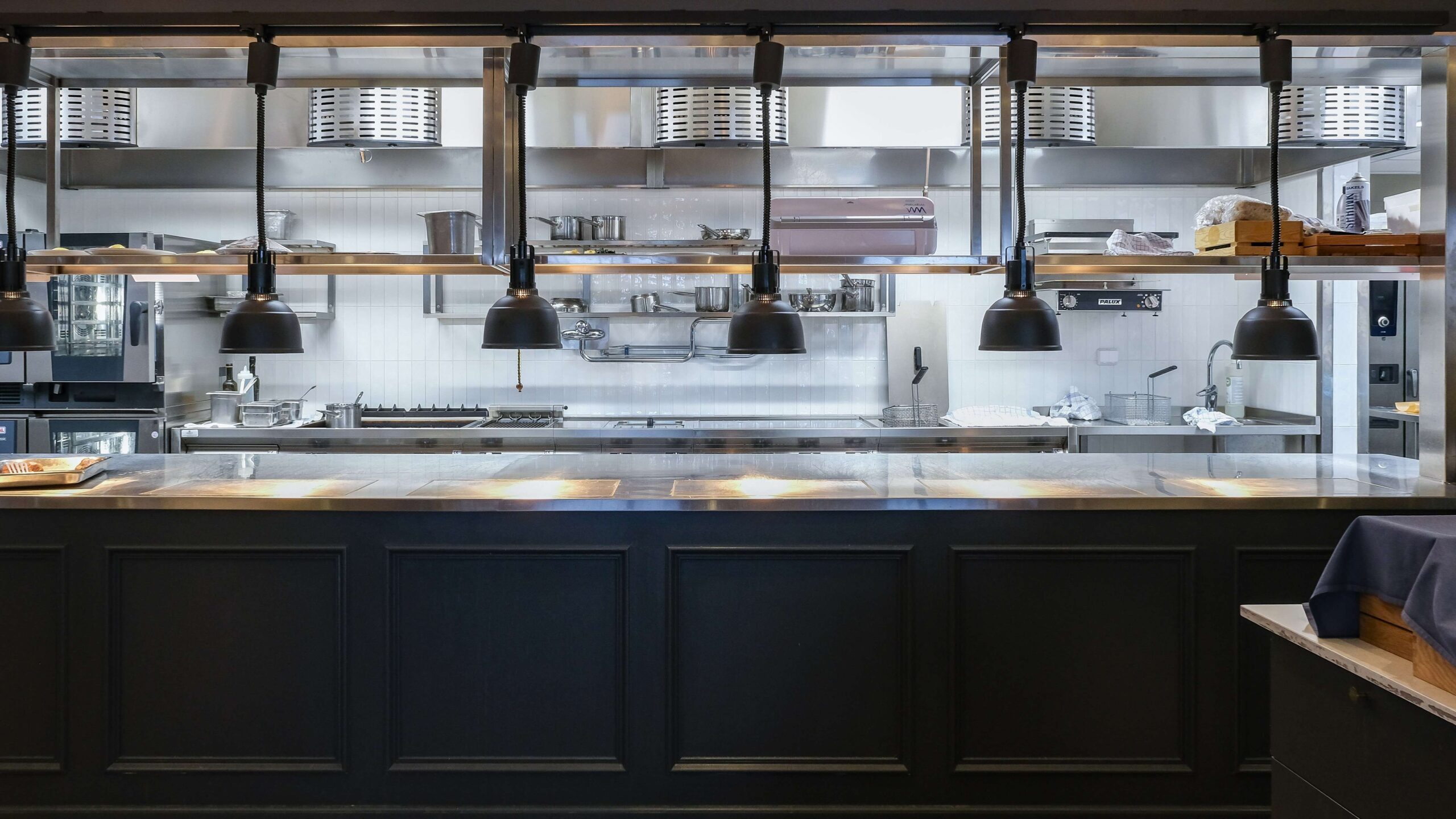 Öppet restaurangkök