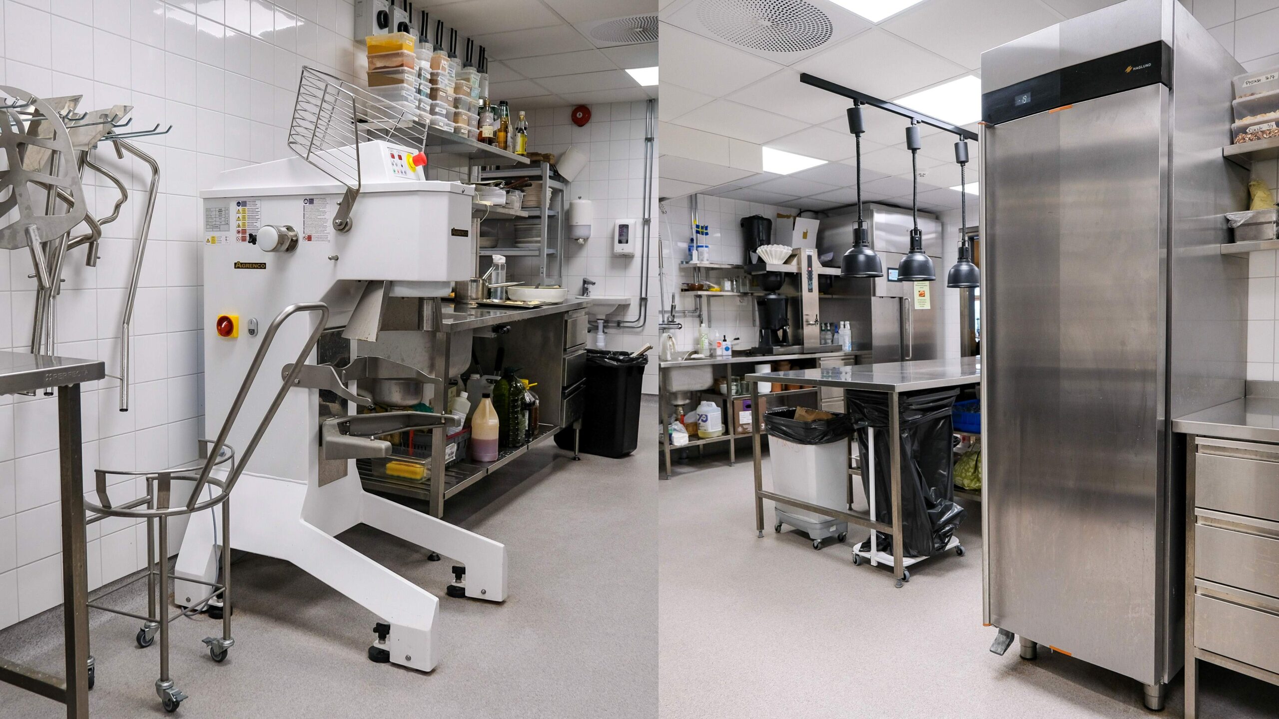 Restaurangkök rostfritt